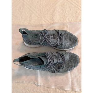 ADIDAS Sneakers Green Knit Pull-on Ankle  Men 7.5 Women 9